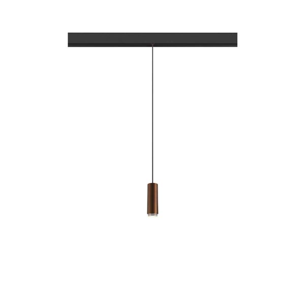 SLV 1007747 LALU, LED Pendelleuchte, 48V, Base, Mix&Match, 150cm, 8W, 3000K, DALI, bronze