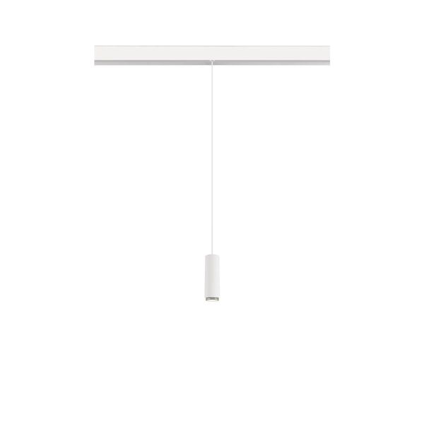 SLV 1007748 LALU, LED Pendelleuchte, 48V, Base, Mix&Match, 150cm, 8W, 3000K, DALI, weiß