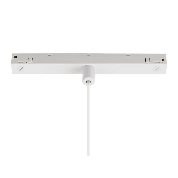 SLV 1007748 LALU, LED Pendelleuchte, 48V, Base, Mix&Match, 150cm, 8W, 3000K, DALI, weiß