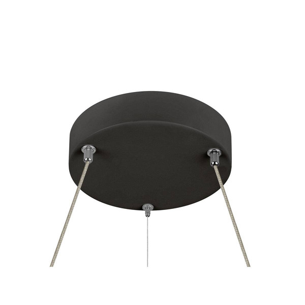 SLV ONE FLAT PD, single, Pendelleuchte, Pendellänge 180cm, 2700/3000K, PHASE, schwarz 1007855