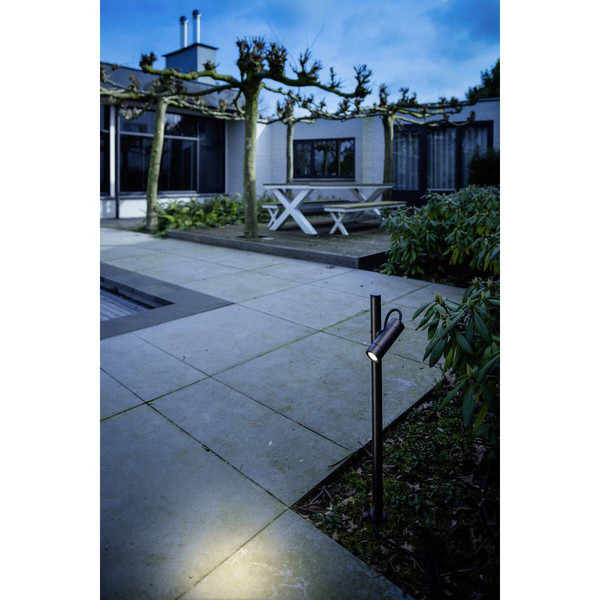 SLV HELIA SLIM Pole, single, LED Outdoor Stehleuchte, schwarz IP65 3000K 1007868