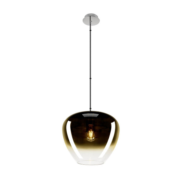 SLV PANTILO CONVEX 40, Pendelleuchte, 150cm, E27, max. 40W, gold 1007877