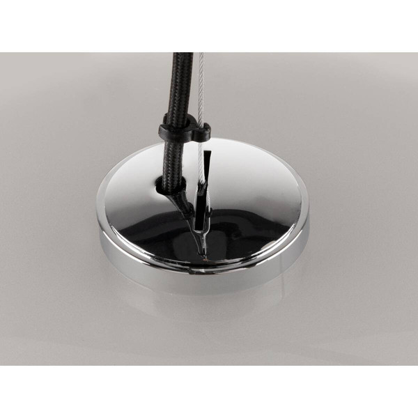 SLV PANTILO CONVEX 40, Pendelleuchte, 150cm, E27, max. 40W, weiß 1007878