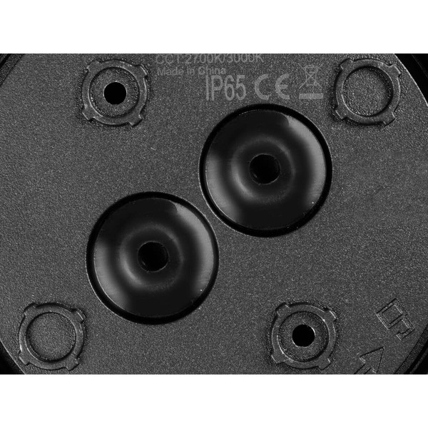 SLV D-RING S, Wandleuchte, PHASE, 2700/3000K, PHASE, IP65, schwarz 1007911