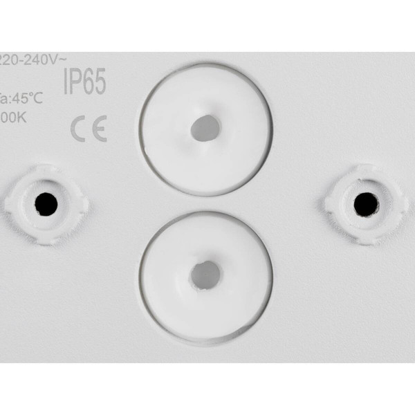 SLV D-RING M, Wandleuchte, PHASE, 2700/3000K, PHASE, IP65, weiß 1007914
