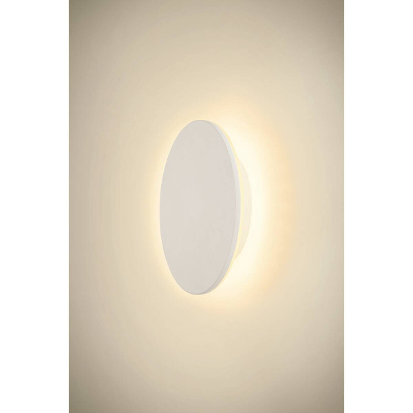 SLV D-RING M, Wandleuchte, PHASE, 2700/3000K, PHASE, IP65, weiß 1007914