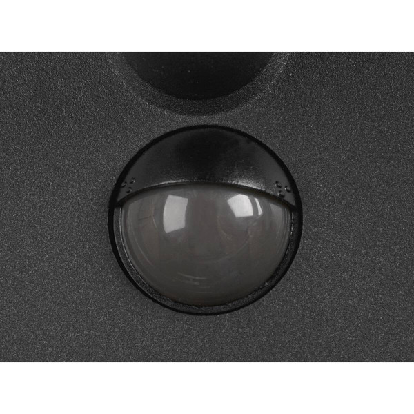SLV Q-RING, Wandleuchte, Sensor, 3000K, IP54, schwarz 1007916