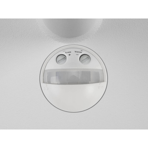SLV Q-RING, Wandleuchte, Sensor, 3000K, IP54, weiß 1007917