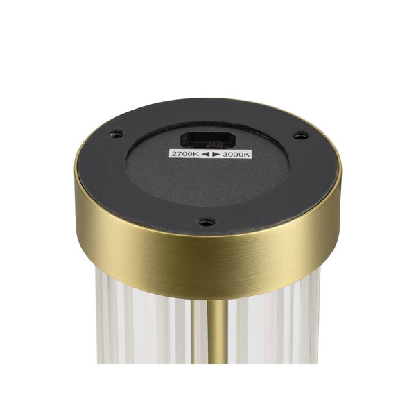 SLV QUIMERA, Tischleuchte, 2700/3000K, gebürstet messing 1008039
