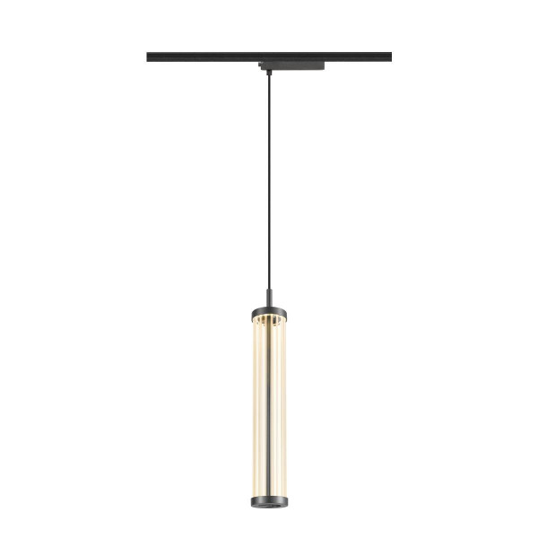 SLV QUIMERA, 1 Pendelleuchte, Pendellänge 150cm, 2700K, PHASE, dunkel bronze 1008041
