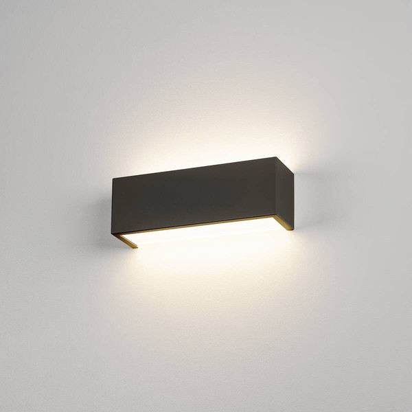 SLV CHROMBO, Wandaufbauleuchte, quadratisch, 3000K, 8 W, PHASE, 120°, schwarz 1008071