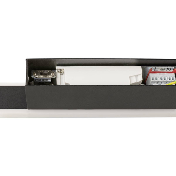 SLV ONE LINEAR 70, Wandaufbauleuchte, UP/DOWN, 2700/3000K, PHASE, schwarz 1008081