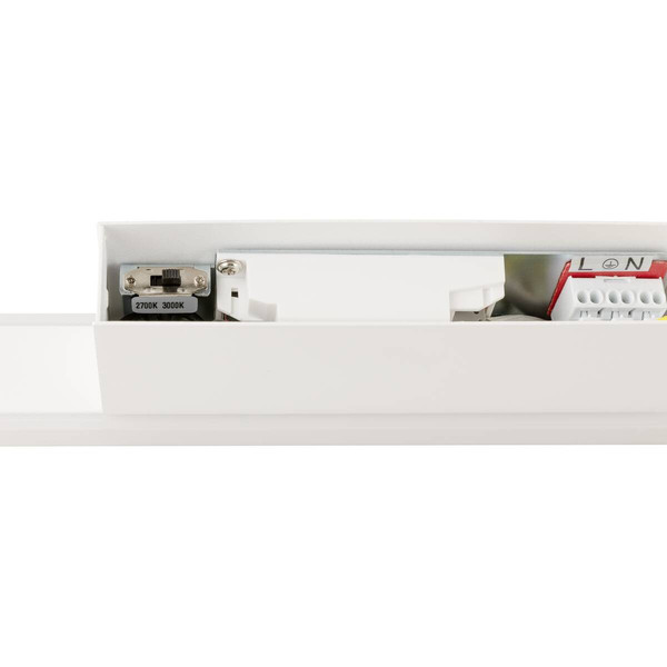 SLV ONE LINEAR 70, Wandaufbauleuchte, UP/DOWN, 2700/3000K, PHASE, weiß 1008082