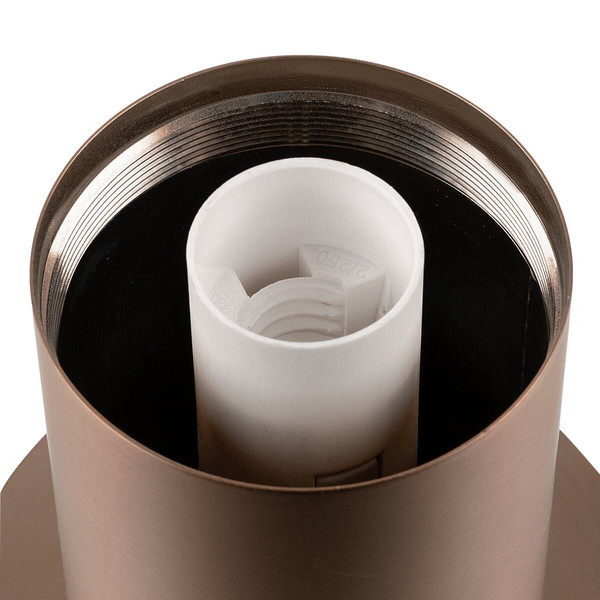 SLV VARYT, Tischleuchte, rund, 1x max. 6W, E14, kupfer 1008113