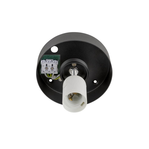 SLV SUN 30, Deckenaufbauleuchte, rund, 1x max. 60W, E27, schwarz 1008127