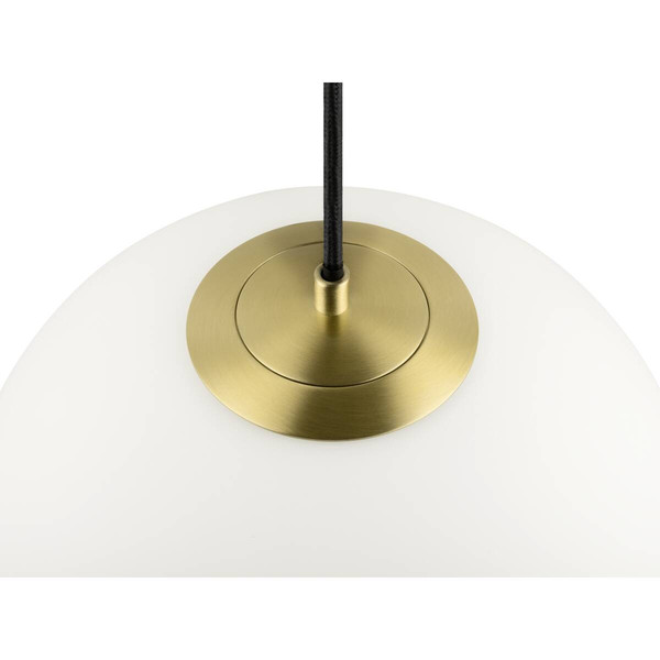 SLV SUN 30, Pendelleuchte, E27, offenes Kabelende, 1x max. 40W, matt gold 1008136