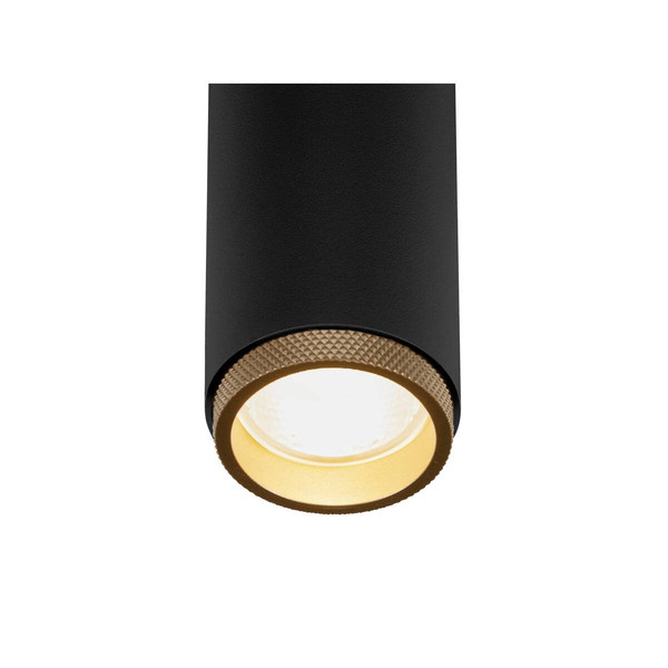SLV GRIP! M, 3 Spot, zylindrisch, 2700K, 20W, PHASE, 42°, schwarz / gold 1008442