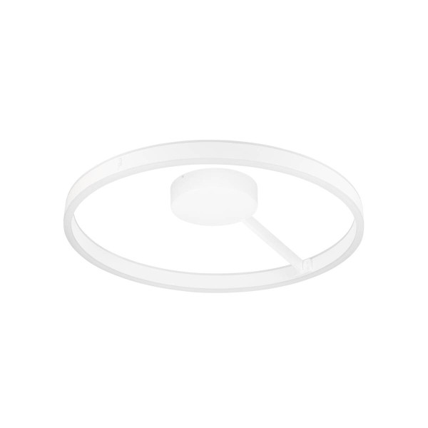 SLV ONE, Wand- und Deckenaufbauleuchte, rund, 2700/3000K, 23W, DALI, Touch, 130°, weiß 1008555