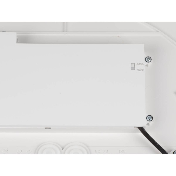 SLV DECONA 42, Wand- und Deckenaufbauleuchte, rund, 2700/3000K, 23W, PHASE, weiß 1008581