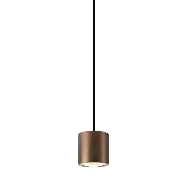 SLV OCULUS, Pendelleuchte, Pendellänge 250cm, 2000-3000K, 100°, Dim-to-Warm, PHASE, dunkel kupfer 1008617