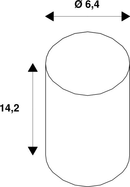 SLV LED ST64, LED-Leuchtmittel, gold, E27, 4W, 1800K 1008645