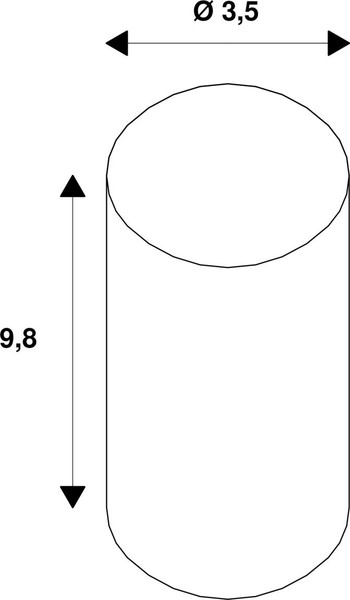 SLV LED C35, LED-Leuchtmittel, gold, E14, 2W, 2200K 1008648