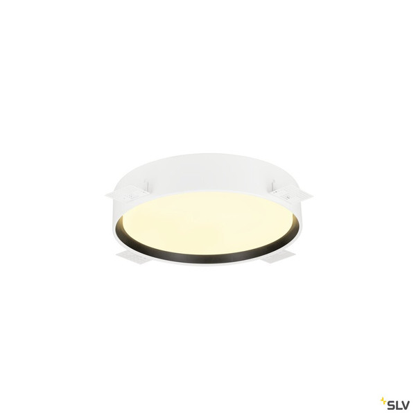 SLV 1008918 DECONA 30, CL, PHASE, Deckenaufbauleuchte, rund, 3000/4000K, 17 W, schwarz