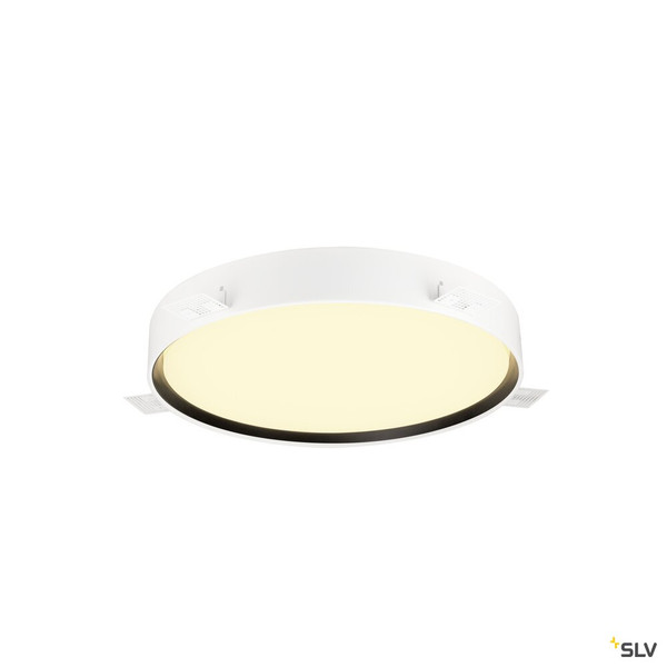 SLV 1008922 DECONA 42, CL, PHASE, Deckenaufbauleuchte, rund, 3000/4000K, 23 W, schwarz