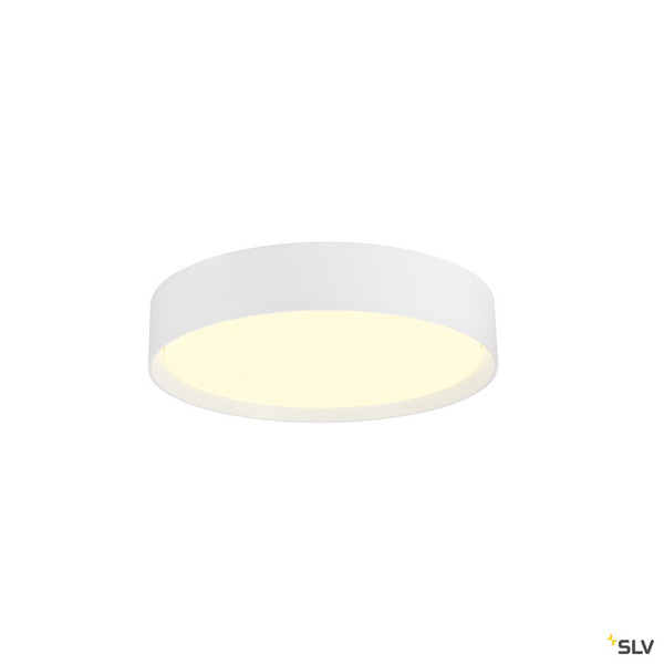 SLV 1008925 DECONA 30, CL, Sensor, Deckenaufbauleuchte, rund, 2700/3000K, 17 W, weiß