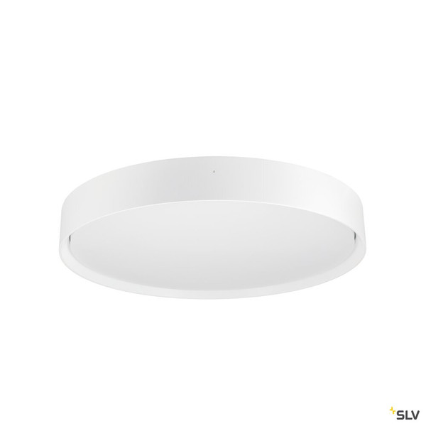 SLV 1008928 DECONA 42, CL, Sensor, Deckenaufbauleuchte, rund, 3000/4000K, 23 W, weiß