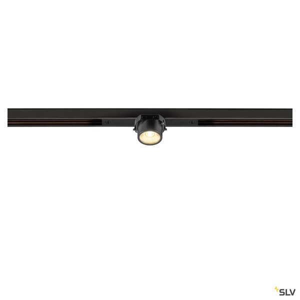 SLV 1008956 FIX-IT!, 48V, DALI, rund, Standard track, Spot, 2000-3000K, 7.4 W, 36°, bronze / schwarz