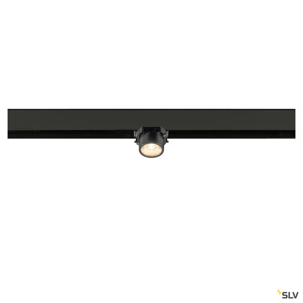 SLV 1008959 FIX-IT!, 48V, DALI, rund, Surface mounted track, Spot, 2700K, 6.6 W, 36°, gold / schwarz
