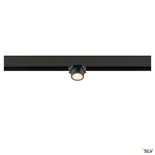 SLV 1008964 FIX-IT!, 48V, DALI, rund, Surface mounted track, Spot, 3000K, 6.6 W, 36°, bronze / schwarz