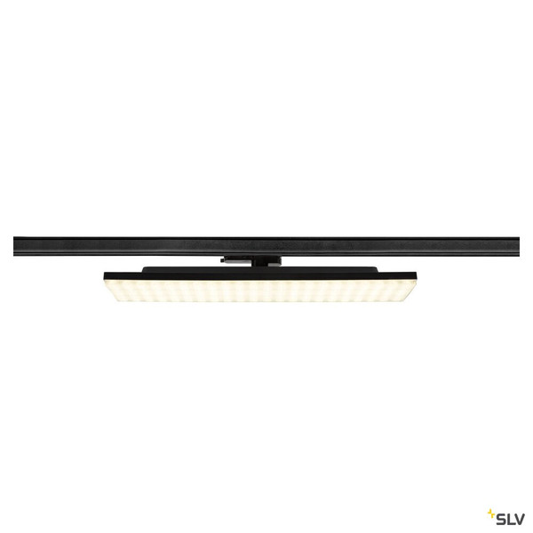 SLV 1009150 SIGHT PANEL, 3~ Spot, DALI, rechteckig, 3000 K, 65 W, 70°, schwarz