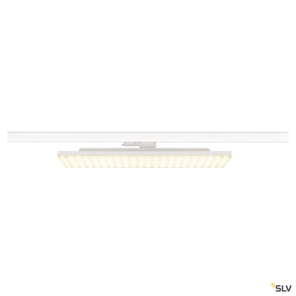 SLV 1009151 SIGHT PANEL, 3~ Spot, DALI, rechteckig, 3000 K, 65 W, 70°, weiß