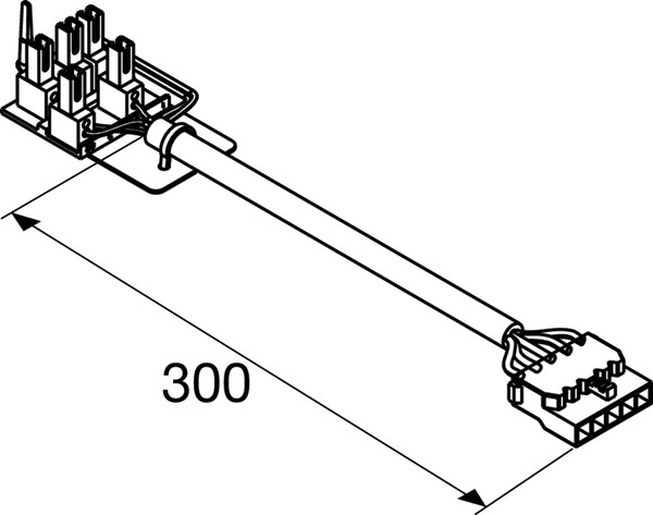 SLV 1009204 RETRO, CON 5P103 Connector 5-pin plug