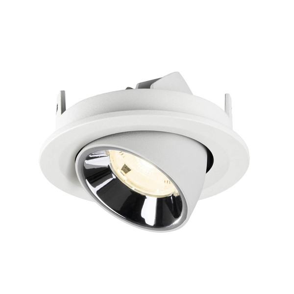 SLV 1009426 NUMINOS GIMBLE S, Deckeneinbauleuchte weiß/chrom 4000K 20°