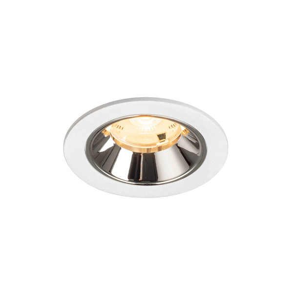 SLV 1009462 NUMINOS S, Deckeneinbauleuchte weiß/chrom 3000K 20°