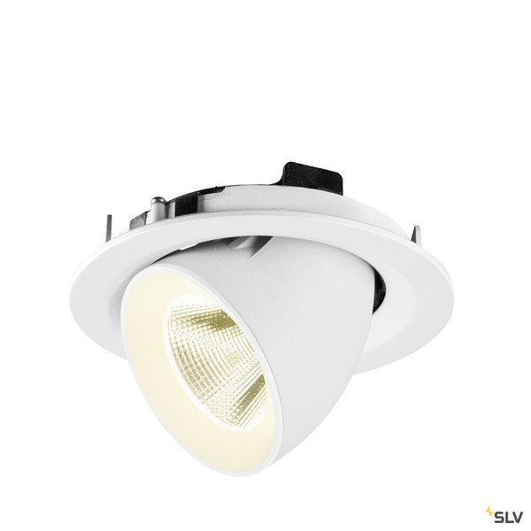 SLV 1009587 NUMINOS® GIMBLE M, Deckeneinbauleuchte,, 4000 K, 20°, weiß