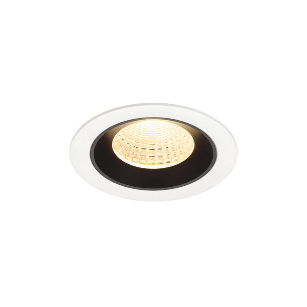 SLV 1009628 NUMINOS M, Deckeneinbauleuchte weiß/schwarz 3000K 55°