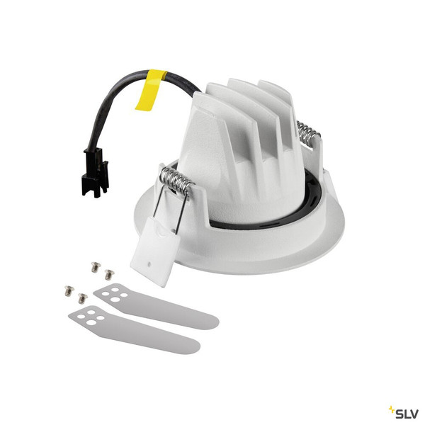 SLV 1009665 NUMINOS® MOVE M, Deckeneinbauleuchte, 2700 K, 55°, IP20, rund, weiß