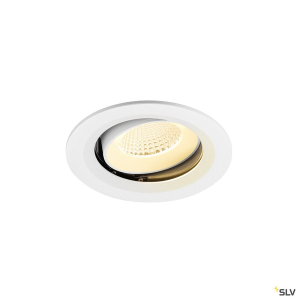 SLV 1009680 NUMINOS® MOVE M, Deckeneinbauleuchte, 3000 K, 40°, IP20, rund, weiß