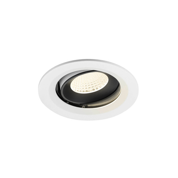 SLV 1009697 NUMINOS MOVE M, Deckeneinbauleuchte weiß/schwarz 4000K 40°