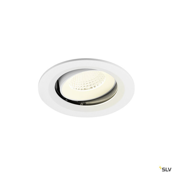 SLV 1009698 NUMINOS® MOVE M, Deckeneinbauleuchte, 4000 K, 40°, IP20, rund, weiß