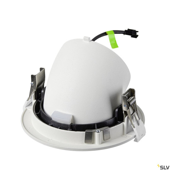 SLV 1009755 NUMINOS® GIMBLE L, Deckeneinbauleuchte, 4000 K, 55°, IP20, rund, weiß