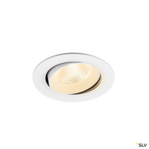 SLV 1009823 NUMINOS® MOVE L, Deckeneinbauleuchte, 2700 K, 40°, IP20, rund, weiß