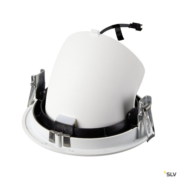 SLV 1009874 NUMINOS® GIMBLE XL, Deckeneinbauleuchte,, 2700 K, 20°, weiß