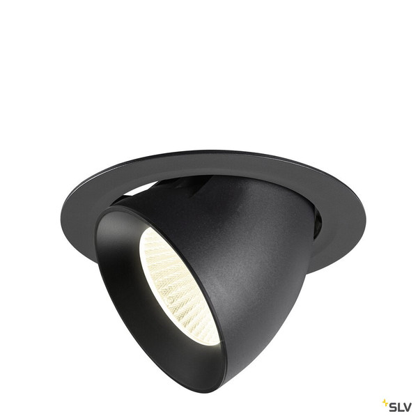 SLV 1009903 NUMINOS® GIMBLE XL, Deckeneinbauleuchte,, 4000 K, 40°, schwarz