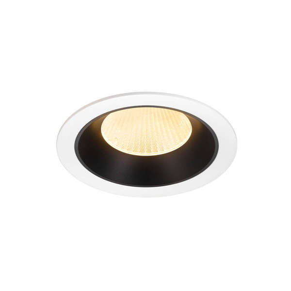 SLV 1009945 NUMINOS XL, Deckeneinbauleuchte weiß/schwarz 3000K 20°