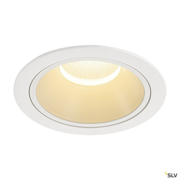 SLV 1009952 NUMINOS® XL, Deckeneinbauleuchte, 3000 K, 55°, IP20, rund, weiß
